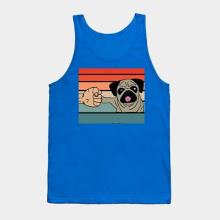 Best Retro Dog Owner Of All Time Tank Top